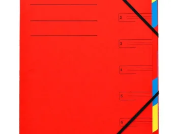 Outlet Office Essentials Subjectmap A4 Blauw,Groen,Rood