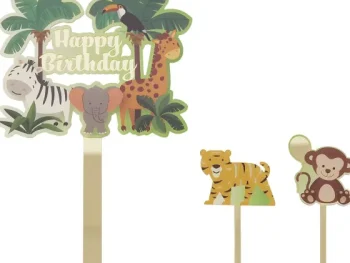 Best Merk Taarttoppers Print,Meerkleurig