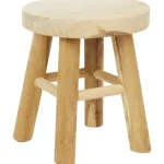 Sale Merk Teakhouten Krukje Beige