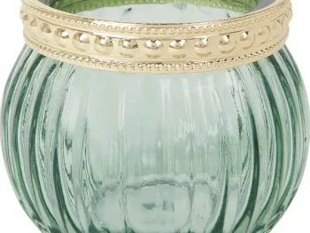 Best Merk Theelichthouder Grijs,Groen,Roze,Transparant