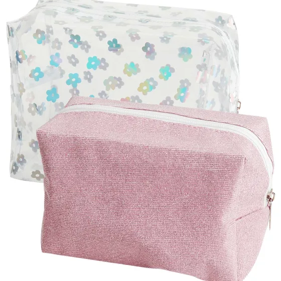 toilettas-set-WQEwFBYY-1.webp Clearance Max & More Toilettas-Set Roze,Zilver