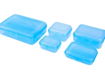 Sale Lock & Lock Tontarelli Koelkast- En Diepvriesbakjesset Transparant,Blauw,Grijs