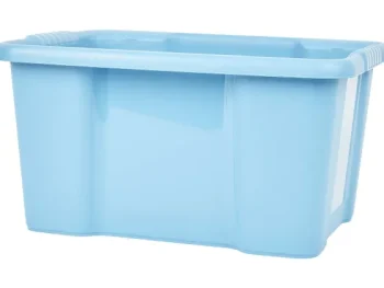 Clearance Merk Tontarelli Opbergbak Transparant,Zwart,Blauw