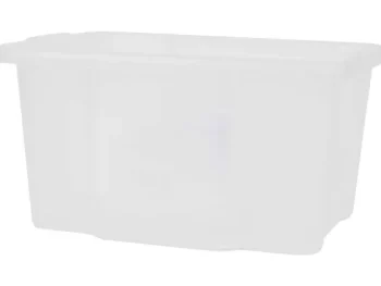 Clearance Merk Tontarelli Opbergbak Transparant,Zwart,Blauw