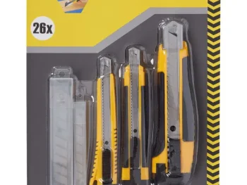 Clearance Tools Afbreekmessenset Zwart,Geel