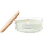 Hot Candra Treewick Geurkaars Groen,Roze,Wit