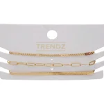 Discount Merk Trendz Armbandjes Goud,Meerkleurig