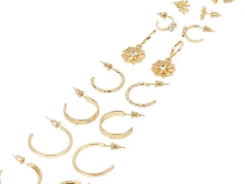 Online Merk Trendz Oorbellenset Goud