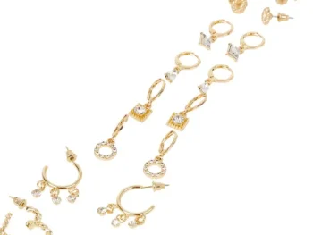 Online Merk Trendz Oorbellenset Goud