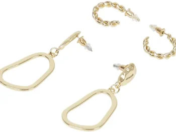 Hot Merk Trendz Oorbellenset Goud,Roze,Paars,Wit