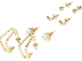 Hot Merk Trendz Oorbellenset Goud