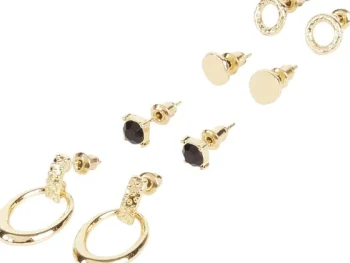 Hot Merk Trendz Oorbellenset Goud