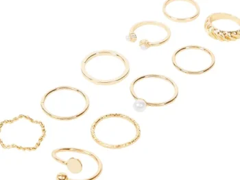 Hot Merk Trendz Ringenset Goud,Zilver