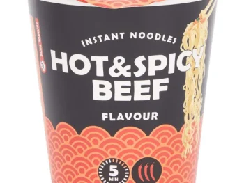 Online Big Jeff Tummie Time Noodles Hot & Spicy Beef