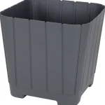 Fashion Merk Vierkante Bloempot Oxford Grijs