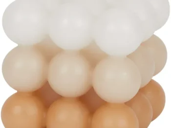 Sale Candra Vierkante Bolletjes-Geurkaars Meerkleurig