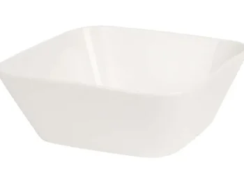 Online Merk Vierkante Schaal Wit