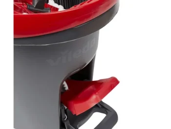 Sale Vileda Spinmop Easy Wring & Clean Zwart,Rood