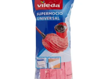 Discount Vileda Vervangingsmop Wring&Go Rood