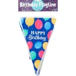 Clearance Merk Vlaggenlijn Print