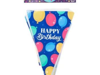 Clearance Merk Vlaggenlijn Print