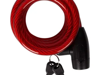 Discount Walfort Kabelslot Zwart,Rood,Zilver