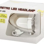 Sale Walfort Retro Led-Fietskoplamp Zwart,Zilver