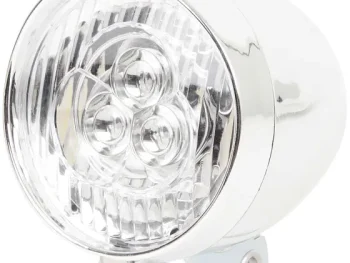 Sale Walfort Retro Led-Fietskoplamp Zwart,Zilver