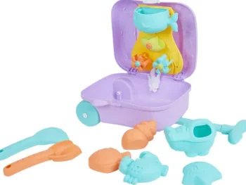 Hot Mini Matters Walvis-Trolley Met Zandspeelgoed Meerkleurig