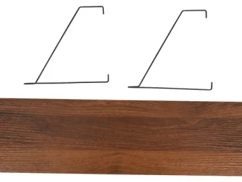 Outlet Merk Wandplank Beige,Bruin,Zwart