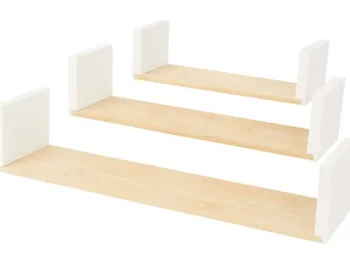 Best Merk Wandplanken Beige,Wit