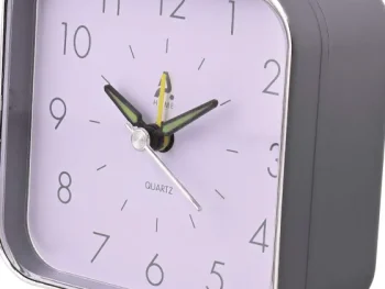 New Merk Wekker Grijs,Wit,Zwart