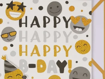 Online Office Essentials Wenskaart Glamourous Print