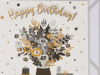 Online Office Essentials Wenskaart Glamourous Print