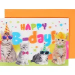 Fashion Office Essentials Wenskaart Lenticulair Met Dieren Print