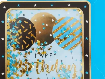 Outlet Office Essentials Wenskaart Met Confetti Print