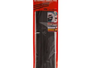 Best Werckmann Herbruikbare Kabelbinders Zwart,Wit