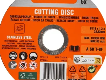 New Werckmann Slijpschijven Zwart