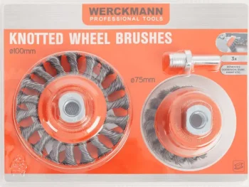 Clearance Werckmann Staaldraadborstels Meerkleurig