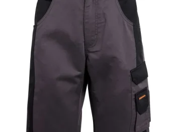 Outlet Werckmann Werkbermuda Zwart,Grijs