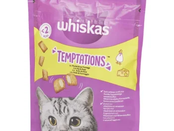 Hot Whiskas Temptations Kattensnoepjes Kip En Kaas
