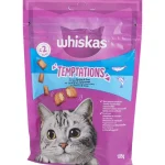Online Whiskas Temptations Kattensnoepjes Zalm En Zeevruchten