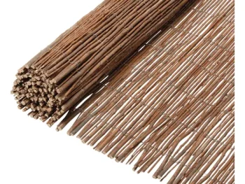 New Merk Wilgenhouten Tuinscherm Bruin