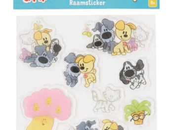 Outlet Woezel & Pip Raamstickers Print