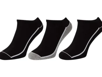 Hot Ziki Sneakersokken Print,Zwart