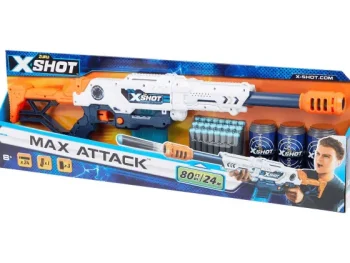 Sale Zuru X-Shot Dartgeweer Max Attack Blauw,Wit