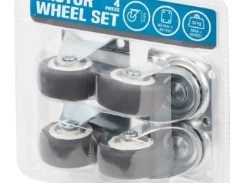 Sale Merk Zwenk- En Bokwielen Zilver